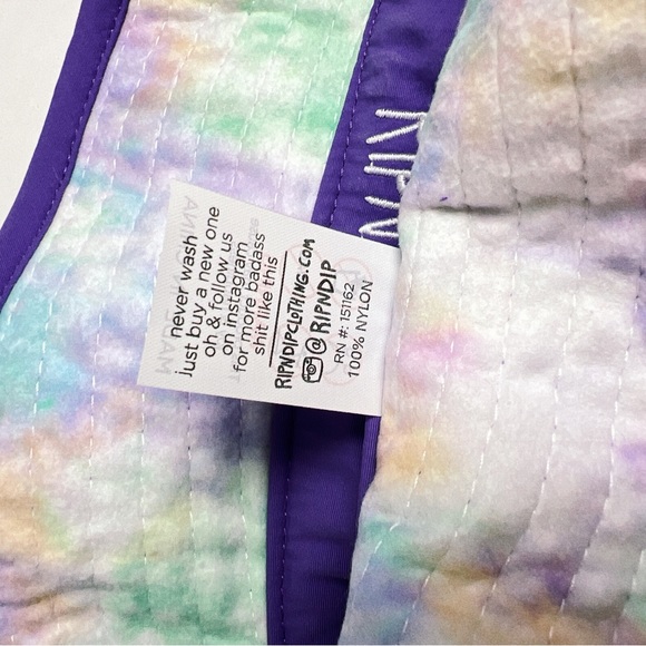 RIPNDIP PURPLE BUCKET HAT - Picture 4 of 5
